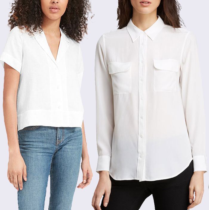 white formal shirt women