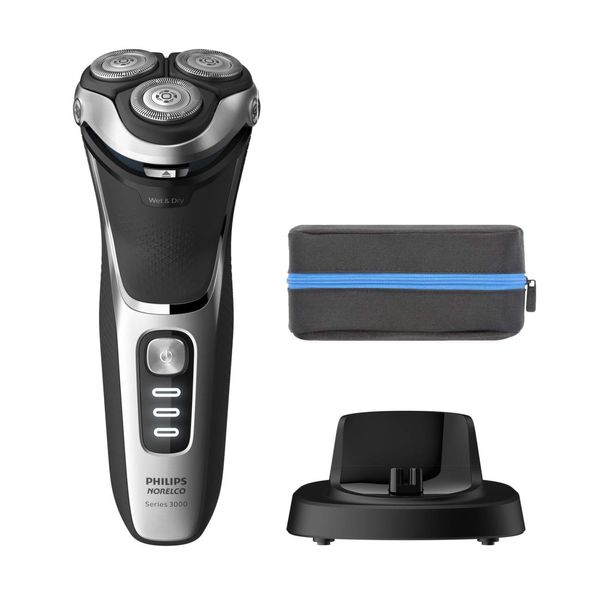Philips Norelco Shaver 3800 with Pop-up Trimmer, Charging Stand and Storage Pouch