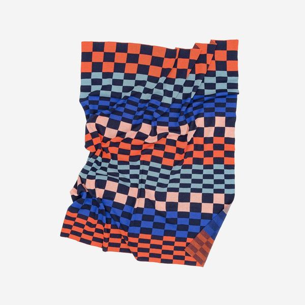 Verloop Albers Checkerboard Throw Blanket