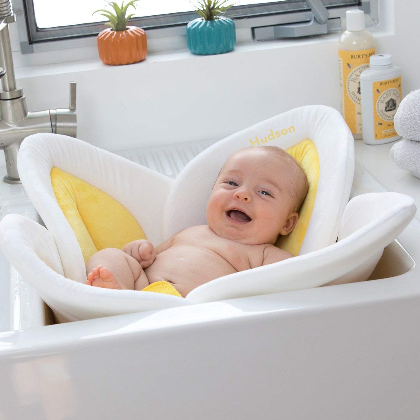 Baby Bathtub Newborn Bath Tub 1 Year Infant Toddler Bathe Shower Bathing Gift 