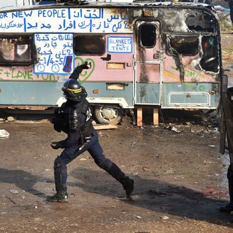 FRANCE-EUROPE-MIGRANTS-CAMP