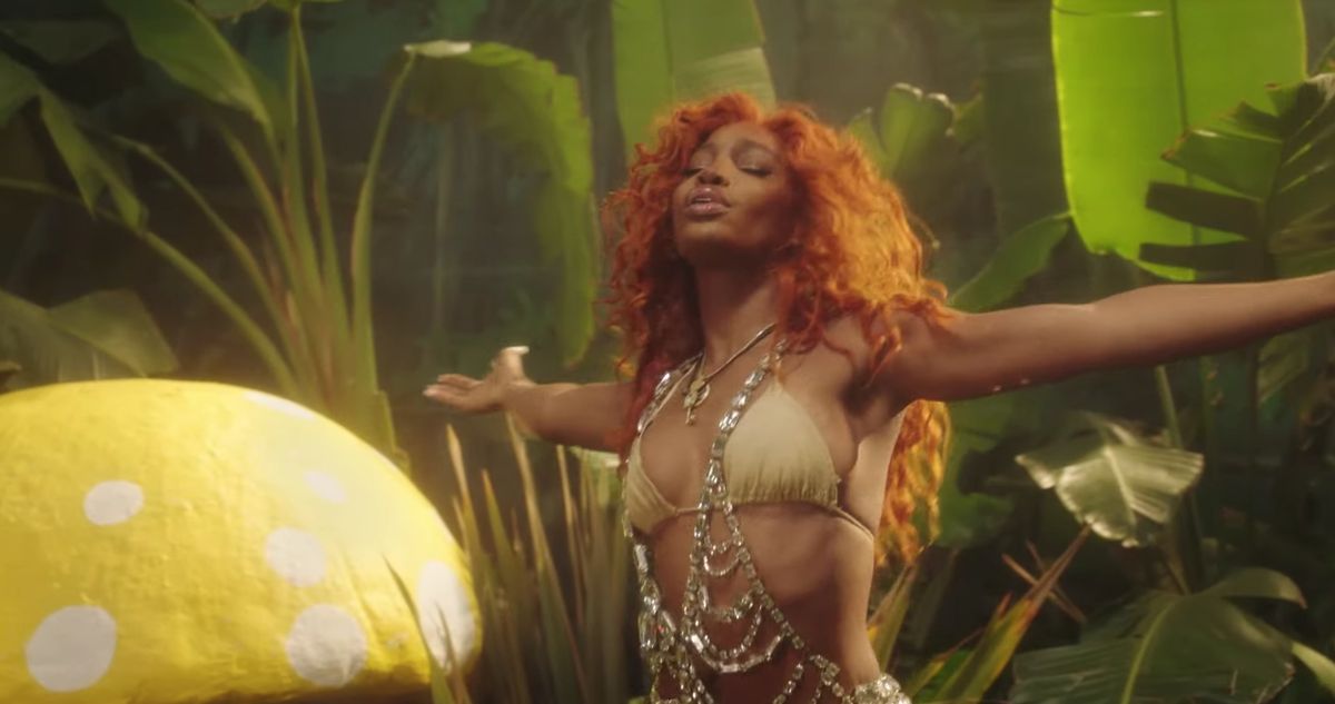 SZA, Shirt: The Best Beauty Looks from the Viral Music Video