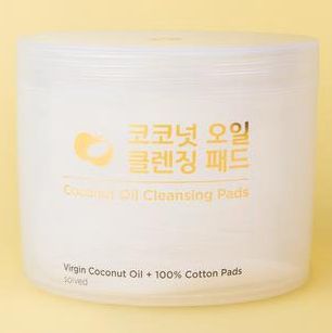 Solved Skincare Coconut-Oil Cleansing Pads
