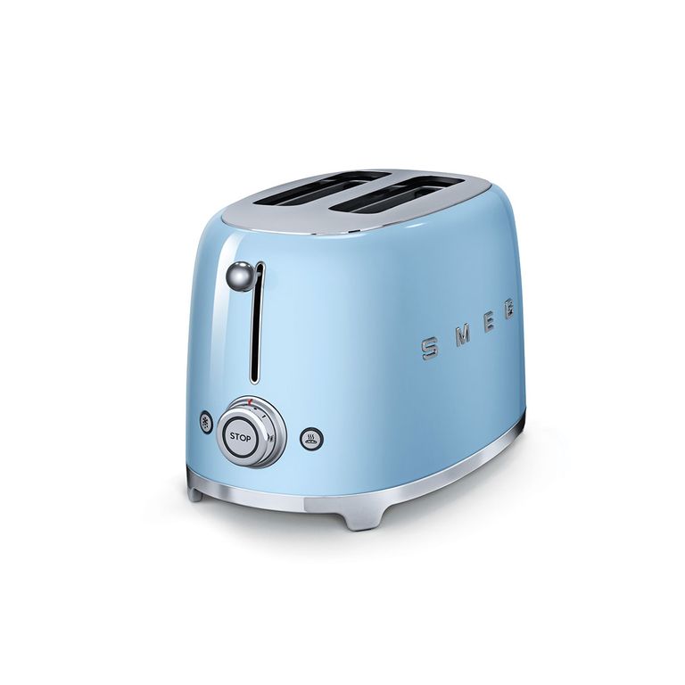 Your blender and microwave will be jealous of this Italian-designed Smeg toaster that offers six browning levels.