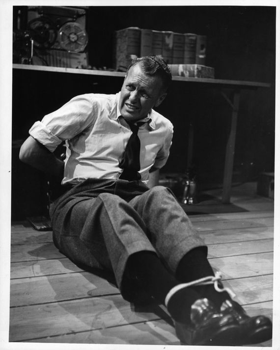 Ralph Bellamy in Man Against Crime.