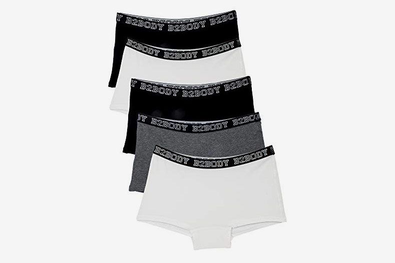 Girls Hipster Cotton Underwear Boyshort Panties 6 Pack 