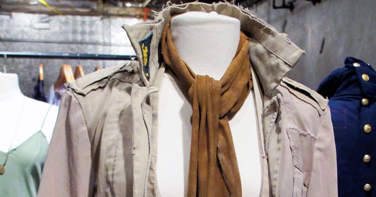 Barracks' Exhibit Turns Old Military Fabrics Into Jackets and Gowns