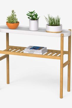 Wisuce Bamboo 2-Tier Plant Stand