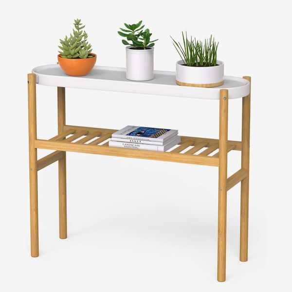 Wisuce Bamboo 2-Tier Plant Stand