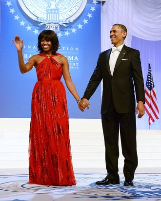 Michelle Obamas 2013 Inauguration Gown Headed to the Smithsonian