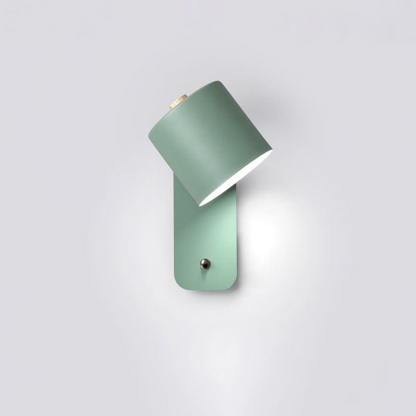 Vakkerlight Rotatable Cylinder Rechargeable Wall Lamp