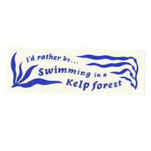 Tess Rubinstein Kelp Forest Bumper Sticker