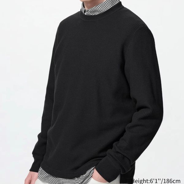 Uniqlo Waffle T-Shirt | Long Sleeve