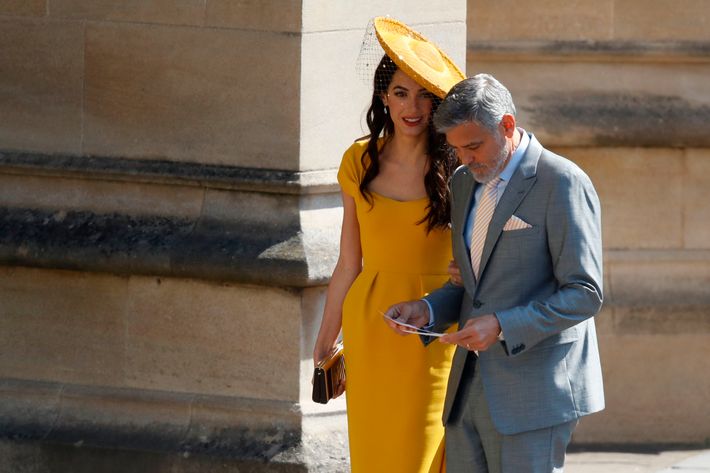 George and Amal Clooney.