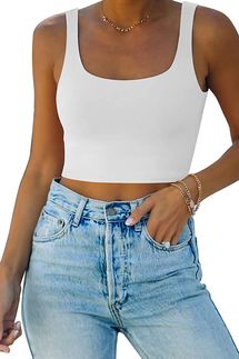 Reoria Cropped Tank Top