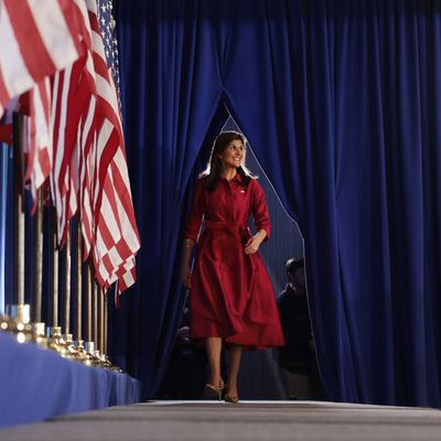 Nikki Haley Holds Her Caucus Night Event In Iowa