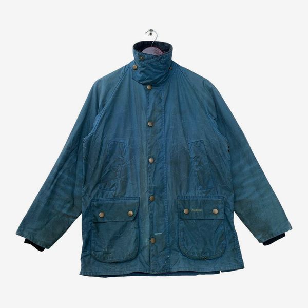 Vintage Barbour Waxed Jacket Made In England