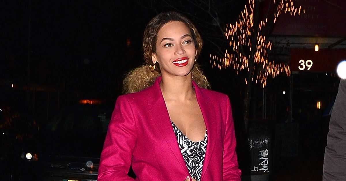 Beyoncé Sported a Hot-Pink Boss-Lady Suit