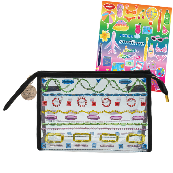 Philips One By Sonicare x SA Travelina Toiletry Pouchette & Sticker Set