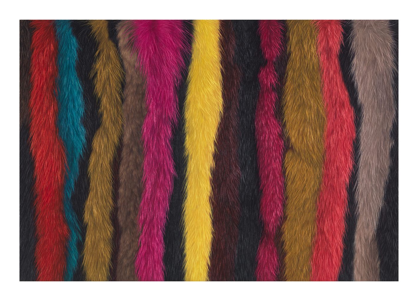 Victoria Gitman Creates Furry Works of Art, Kind Of