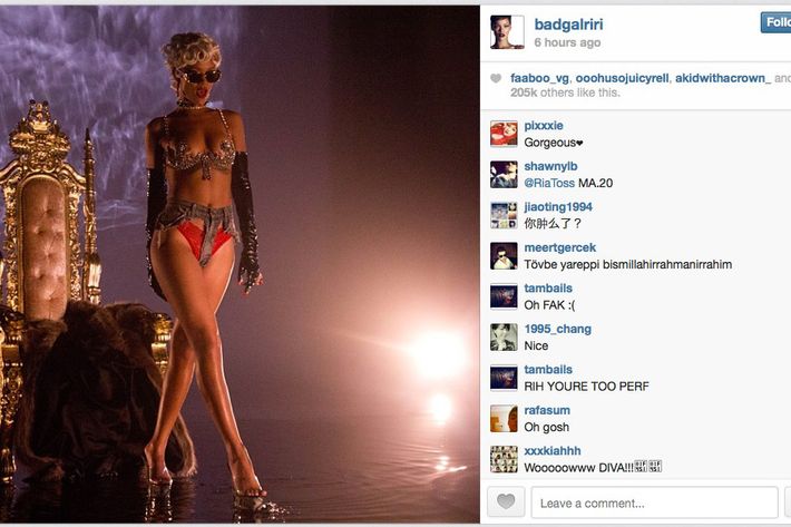 Rihanna's Denim Thong: A Discussion