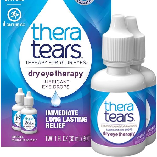 TheraTears Dry Eye Therapy Lubricant Eye Drops - 1 Oz., Two Pack