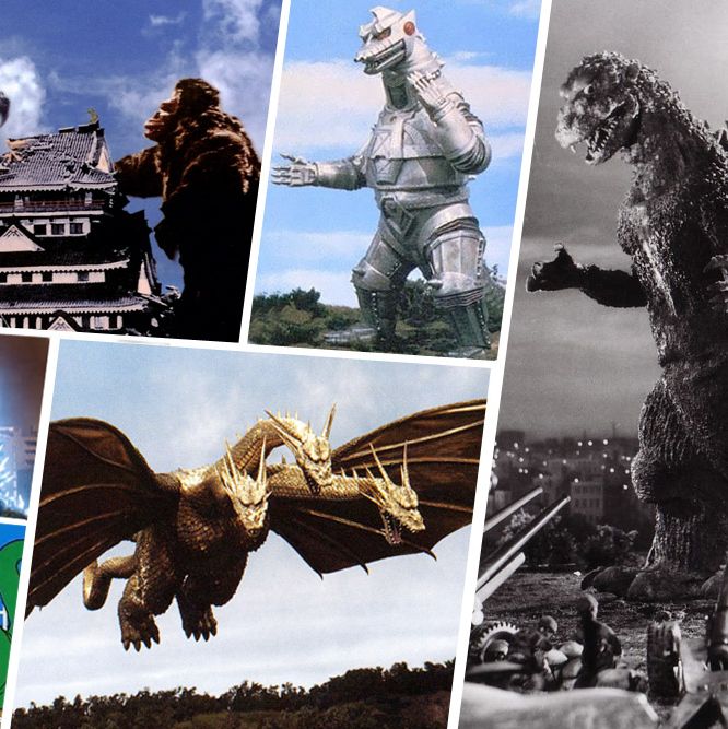the godzilla series monsters names