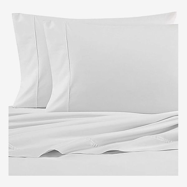 Nautica Cotton Percale Bedding Set (White, Queen)