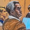 Sean "Diddy" Combs attends trial in New York federal court