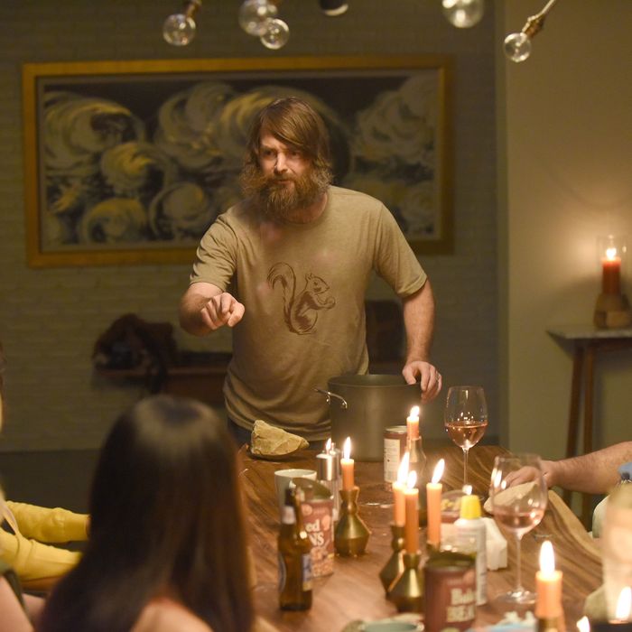 THE LAST MAN ON EARTH: L-R: Will Forte, Mel Rodriguez and Mary Steenburgen in the 