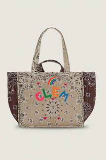 Call It By Your Name Medium Cabas Tote - Customized Embroidery