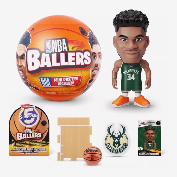 5 Surprise Mini Brands NBA Mystery Capsule Mini Figures