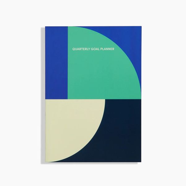 Poketo Quarterly Goal Planner - Blue
