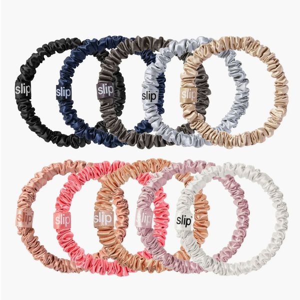 Slip Pure Silk Skinny Scrunchies