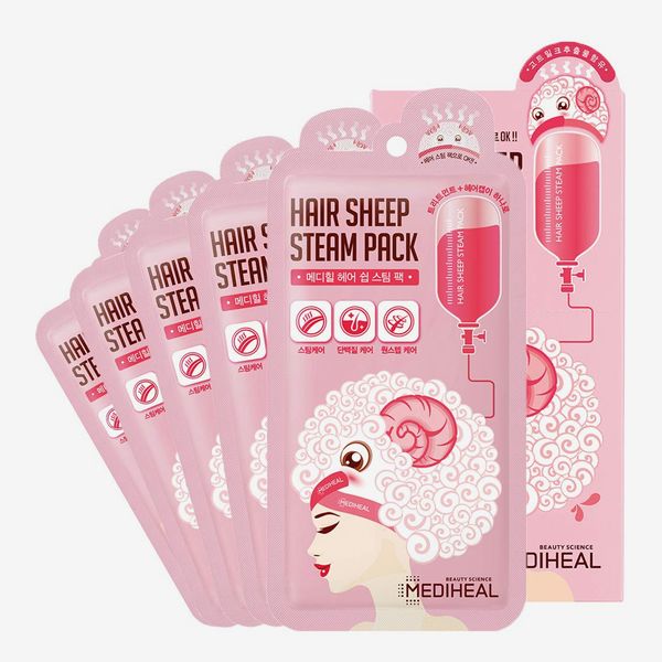 MEDIHEAL Hair Sheep Steam Pack of 5 Sheets