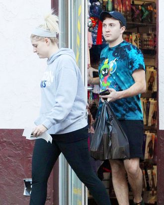 Meghan Trainor and Spy Kids Daryl Sabara Go to Sex Shop