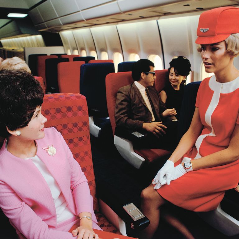 First Look: The Stylish, Retro Uniforms of Flight Attendants