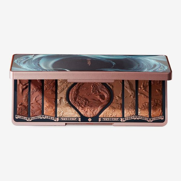 Florasis Floral Engraving Phoenix Makeup Palette - Retro Brown