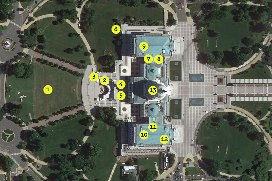 Visualizing A Riot Where The Capitol Attacks Played Out   7ca68198aaae5c477a9c149362efe85ef6 Map Capitol R5.rhorizontal.w1100 