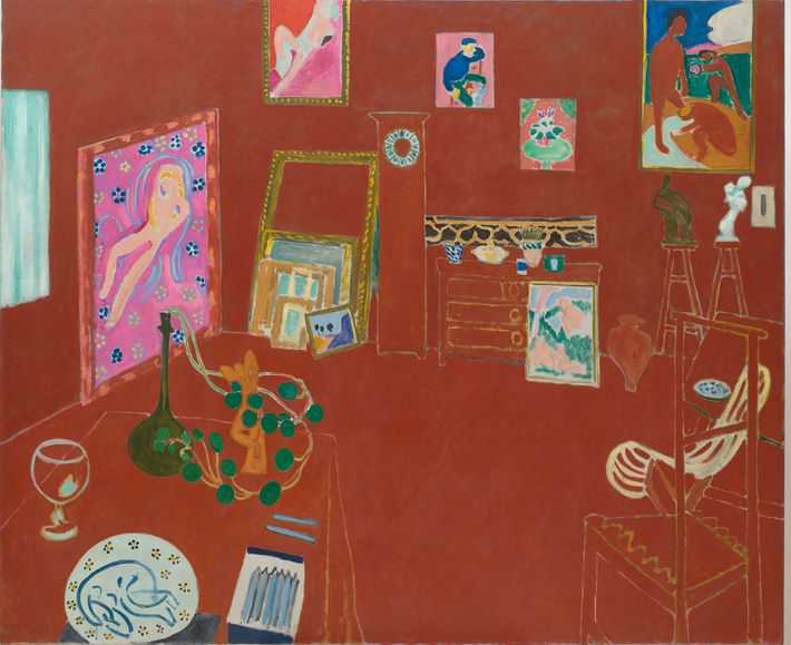 Henri Matisse, The Red Studio, 1911.