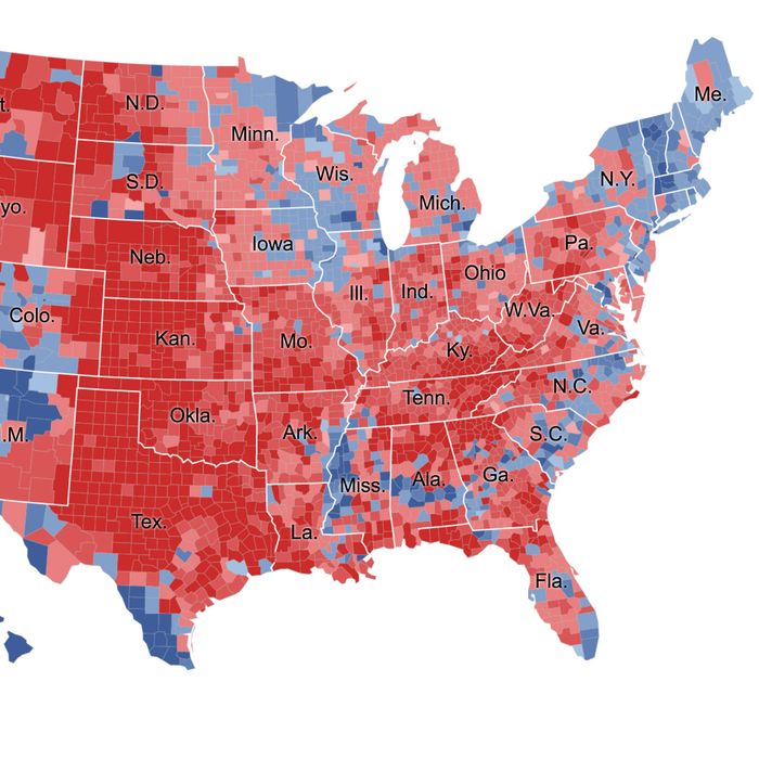 nytimes election map 2018