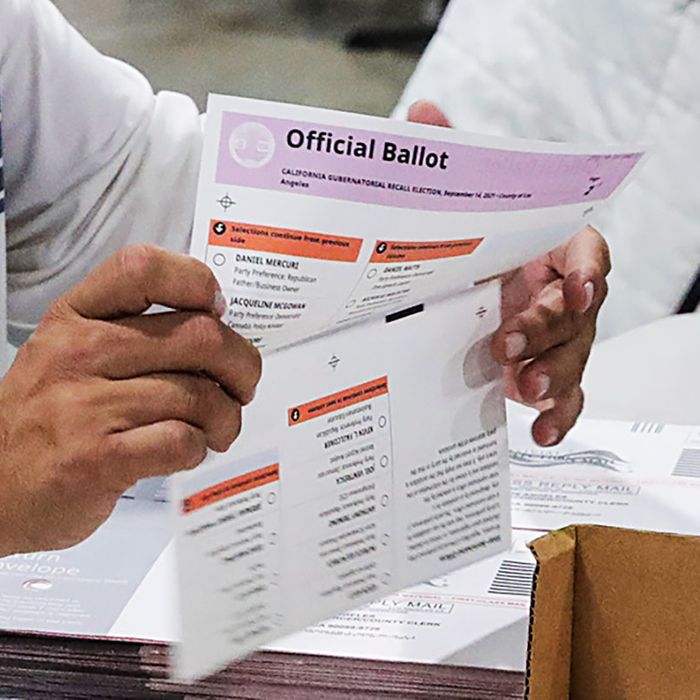 Why I Waited a Month to Fill Out My California Recall Ballot