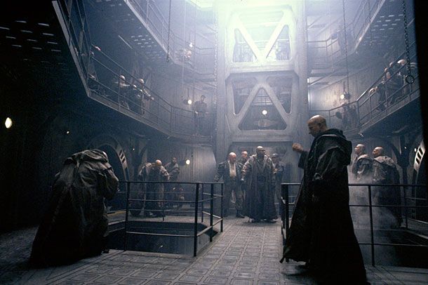 27. The third film was troubled from the beginning — it went through several writers and directors before settling on a young David Fincher, who took on the Alien sequel as his first feature film. Way before that, though, cyberpunk writer William Gibson wrote an early version of the script mostly set on a space station and featuring the return of Hicks and Bishop. At one point. Renny Harlin, who had just come off Nightmare on Elm Street 4, was attached to direct. He eventually left to do Die Hard 2.
&nbsp;
28. The studio then approached Vincent Ward to direct. He signed on and came up with a far-out idea that involved a planet made out of wood populated by luddite monks. (You can see many of his sketches and concepts here.) He eventually left the project after the studio started to balk at the potential cost of his vision, despite the fact that they had already started building some sets. Also, according to producer David Giler, "No one could ever answer why [the wooden planet] was there, why it wasn't rotting away, how it got there."
&nbsp;
29. The basic concept of the monks — celibate men out in the middle of nowhere — was kept, but morphed into a penal colony full of rapists and murderers. So, almost the same thing.