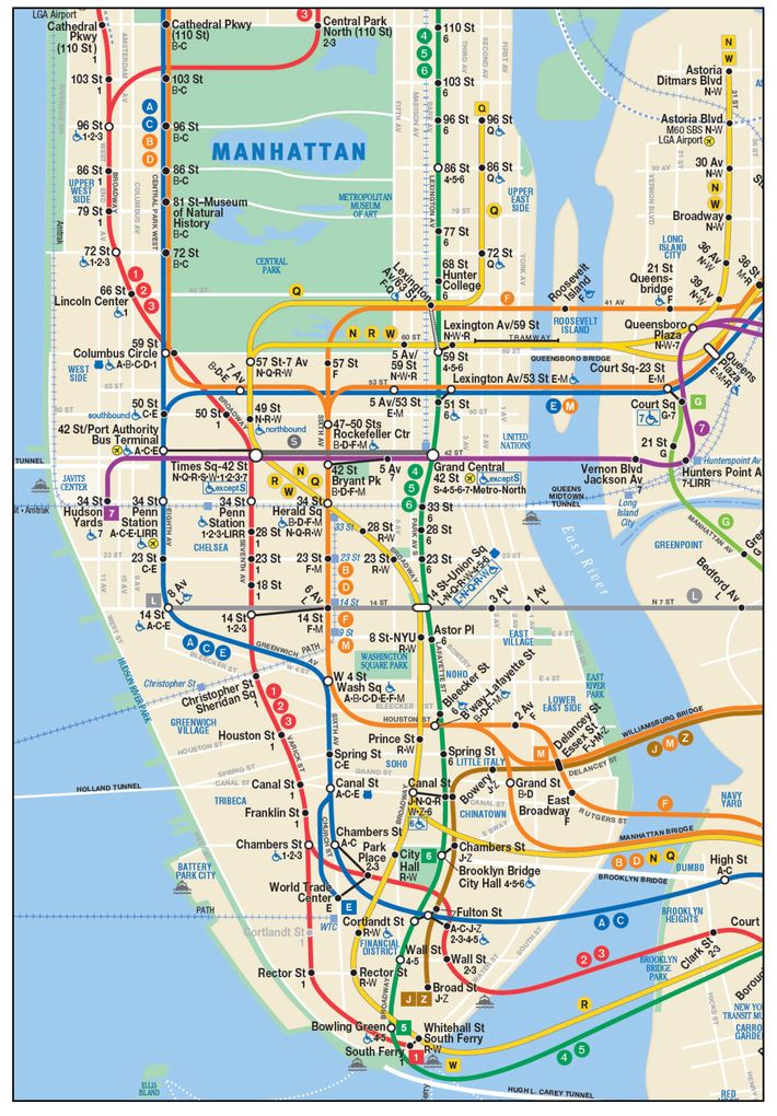 new york city metro map pdf This New Nyc Subway Map Shows The Second Avenue Line So It Has To new york city metro map pdf