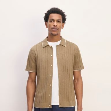 Everlane The No-Sweat Button-Down Polo