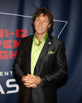 Ron Duguay attends the New York Rangers home opener at Madison Square Garden on October 27, 2011 in New York City. 