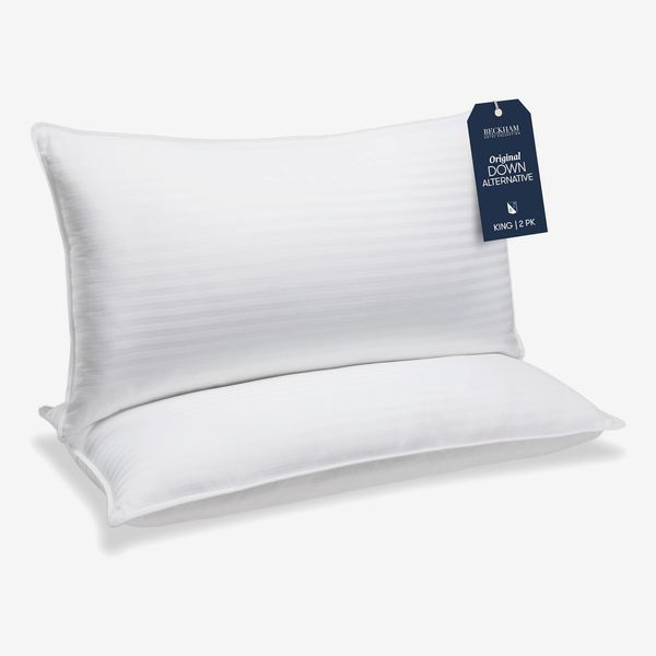 Beckham Hotel Collection Original Down Alternative Pillow - King Size, 2-Pack