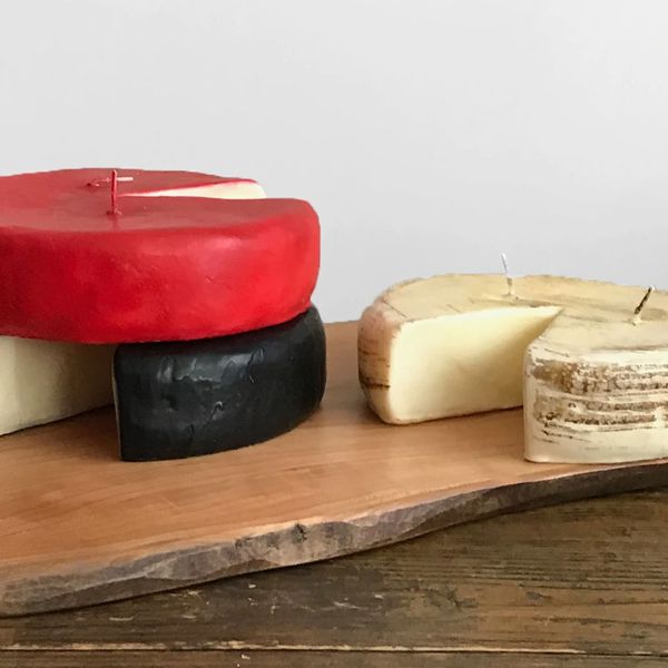 Cereria Introna Cheese Wheel Candles