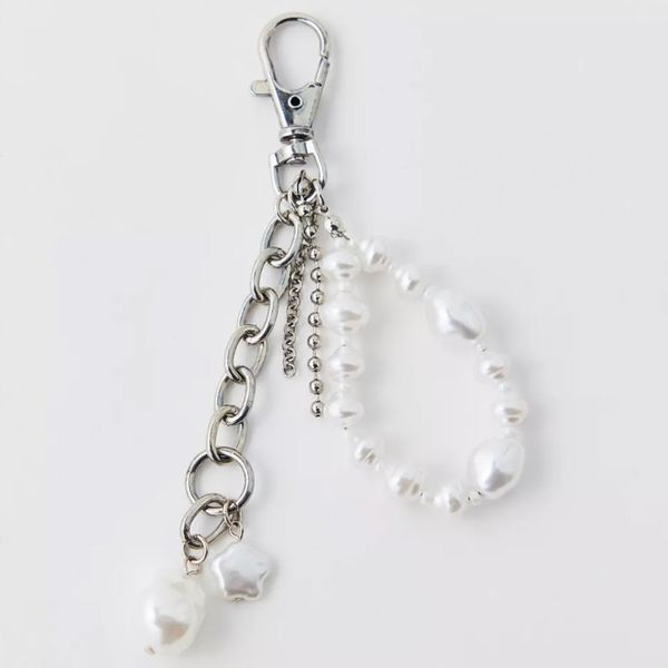 Pearl Charm Keychain