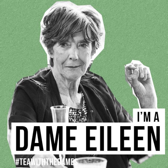 Eileen Atkins in Tea With The Dames